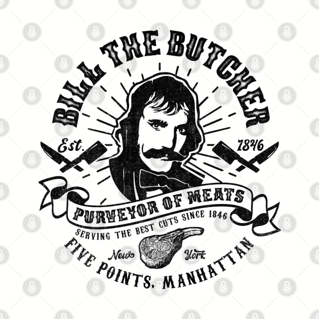 Bill the Butcher Purveyor of Meats by Alema Art