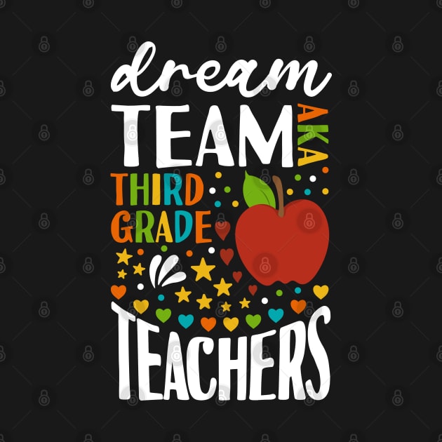 Dream Team AKA Third Grade Teachers Back to School 3rd Grade by Tesszero