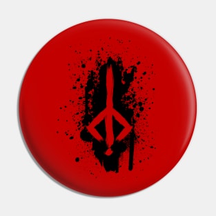 Bloodborne, hunter's rune black Pin