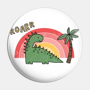 Dinosaur drawing Pin