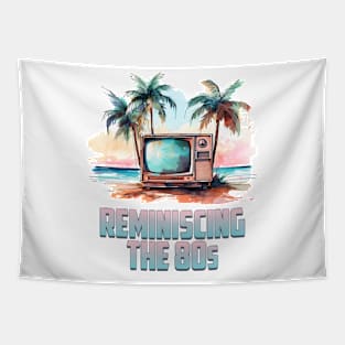 Reminiscing the 80s - Made In The 80s Retro Tapestry