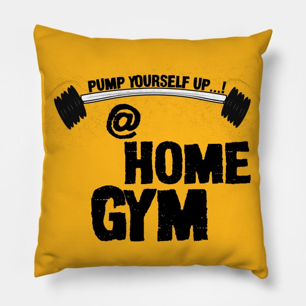 Home Gym Pillow by Hilly Yasir