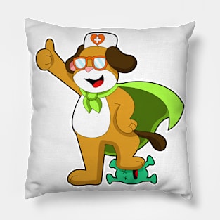 Dog Nurse Virus Pillow