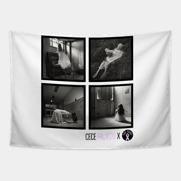 Artist Special - Cece Palaski (dark) Tapestry by The GCAP Shirts and Merch