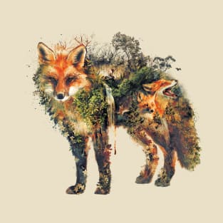 Some Fine Foxy Artwork T-Shirt