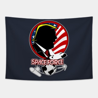 Trump Space Force Tapestry