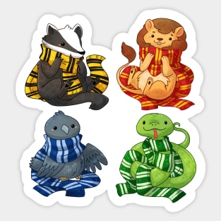 Harry Potter - Hogwarts Houses Mini - Sticker