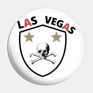 Vegas Skulls Pin