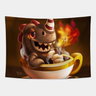 Coffee Monster Tapestry