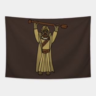 Sand Warrior Tapestry