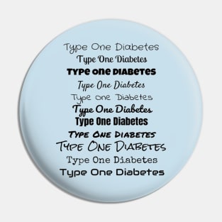 Type One Diabetes Pin