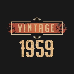 Jahrgang 1959 Geburtstag Geburtstagsgeschenk T-Shirt