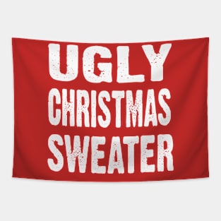 Merry Xmas Ugly Cheap Christmas Sweater Tapestry