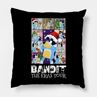 bluey bandit Pillow