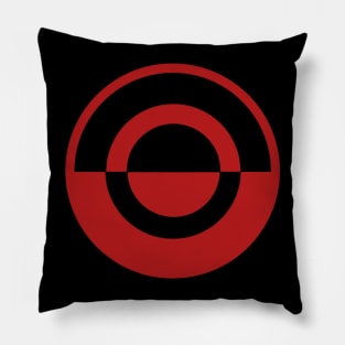 Crimson Dawn Pillow