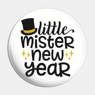 Little mister new year Pin