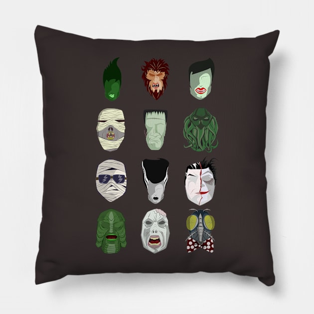 We are Legion Pillow by Flush Gorden