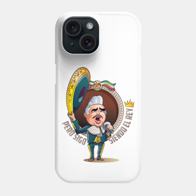 Vicente Fernandez Phone Case by Sauher