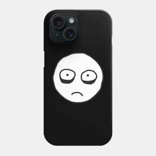 Insomnia face Phone Case