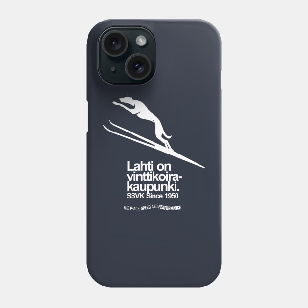 SSVK SINCE 1950 - LAHTI ON VINTTIKOIRAKAUPUNKI Phone Case by islandb