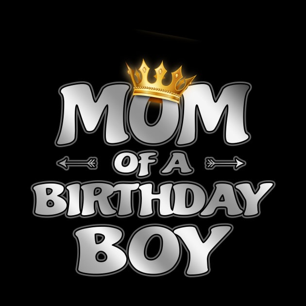 'Mom of the Birthday Boy' Sweet Birthday Mommy Gift by ourwackyhome