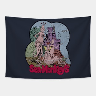 Vintage Sea Animal Novelty Tapestry