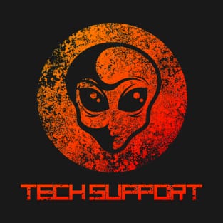 Tech Support Alien T-Shirt