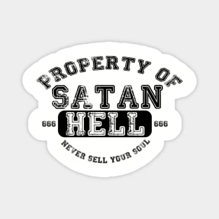 Property of Satan Magnet