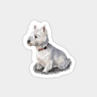 The West Highland Terrier Magnet