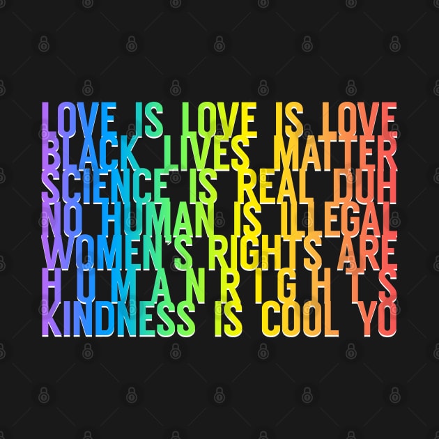 Kindness is Cool Yo by Xanaduriffic