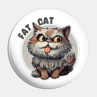 Fat Cat Pin