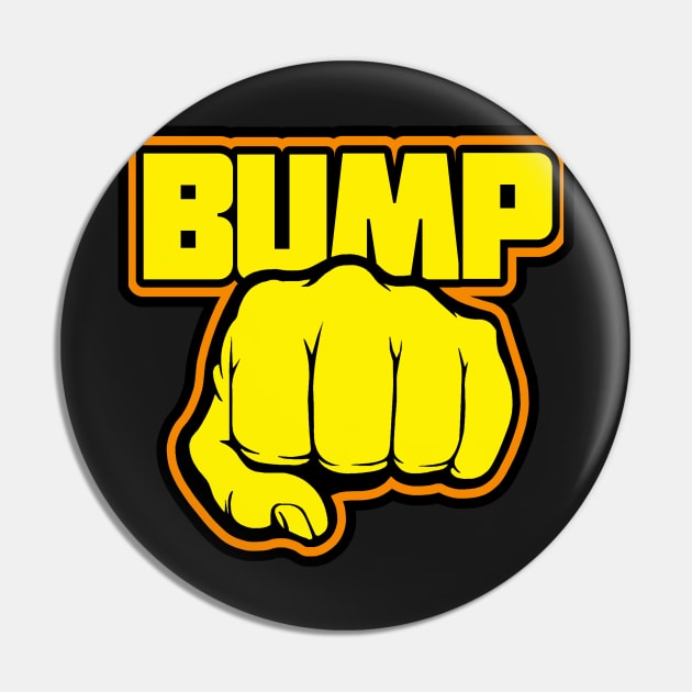 Bump Fist Pin by NineBlack