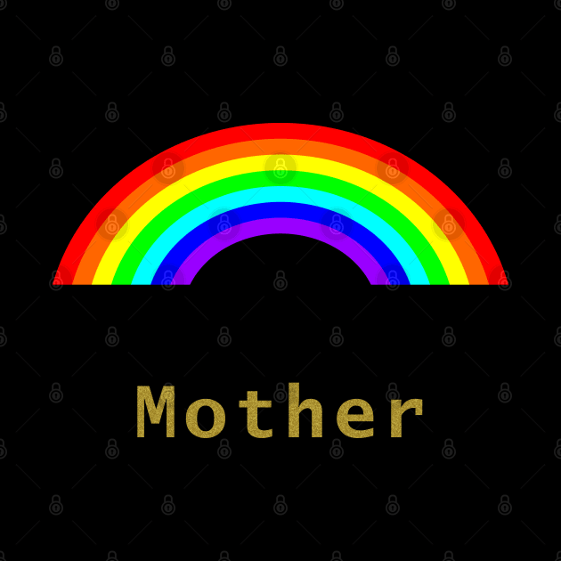 Mother Rainbow for Mothers Day by ellenhenryart