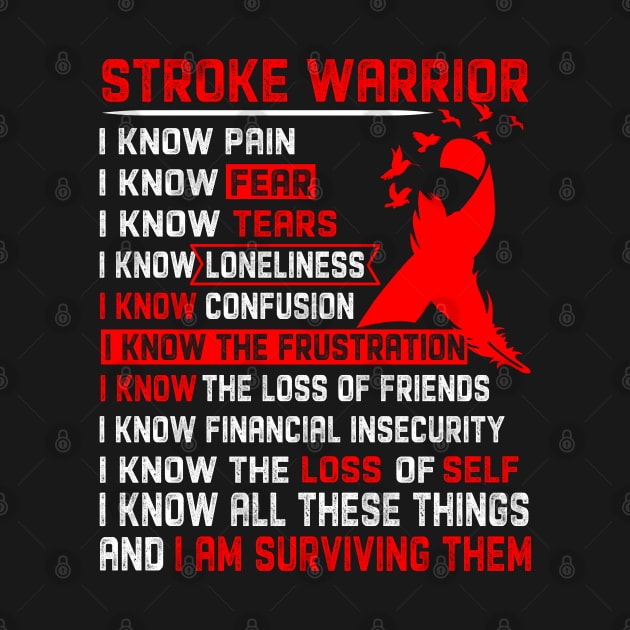 Stroke Awareness Support Stroke Warrior Gifts by ThePassion99