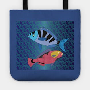 Beauty of fish Tote