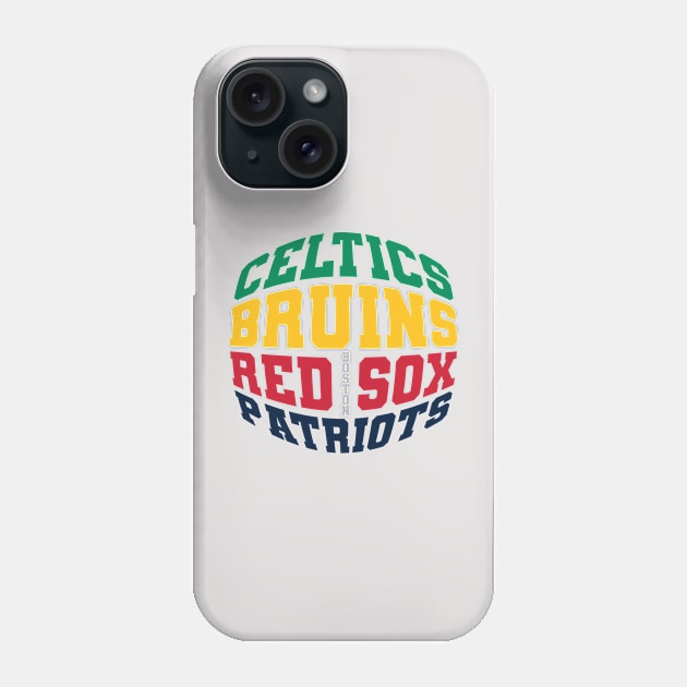 Boston Sports Phone Case by Nagorniak