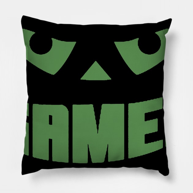 JACK GAMER Pillow by Selinar