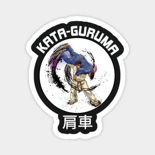 JUDO Kata-Guruma Magnet