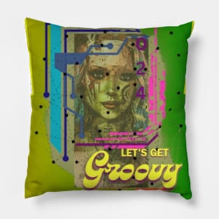 BOT GIRL/ GR FRAME Pillow