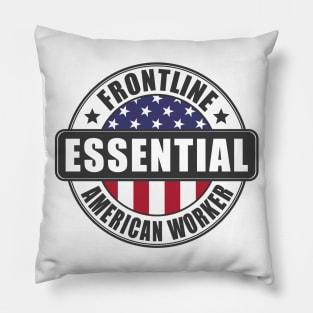 Frontline Essential American Worker Pillow