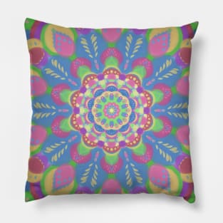 Colorful mandala Pillow