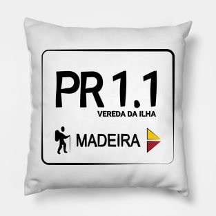 Madeira Island PR1.1 VEREDA DA ILHA logo Pillow