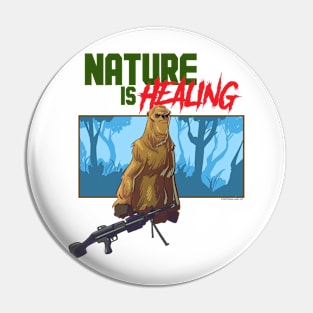 Nature is Healing Pin