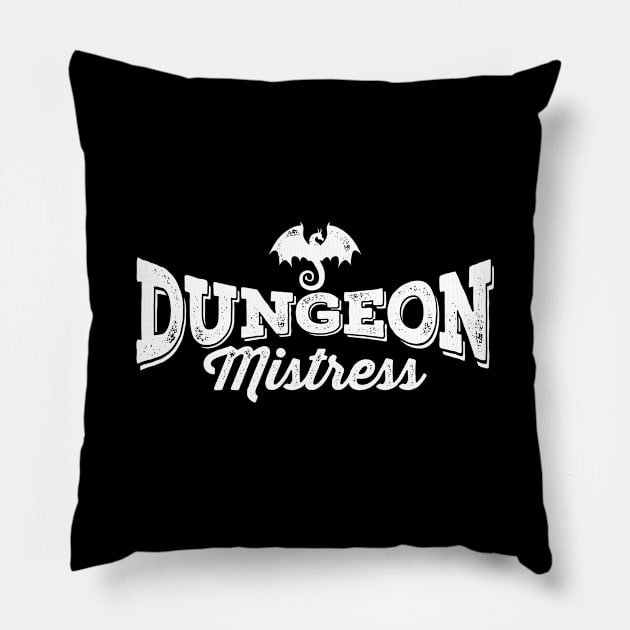 Dungeon Mistress Pillow by Natural 20 Shirts