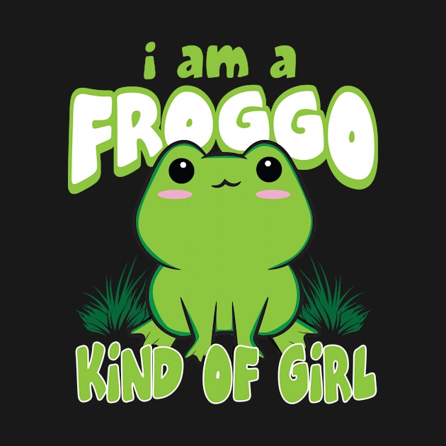 Cottagecore Aesthetic Frog Froggo Kind Of Girl by Alex21