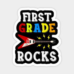 First Grade Rocks Teacher Student Kid Back To School Magnet