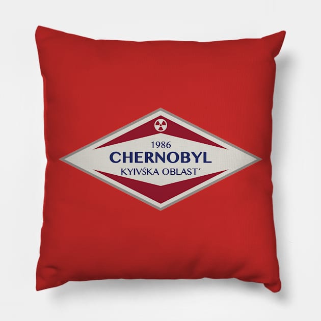 Chernobyl 1986 Pillow by NeuLivery