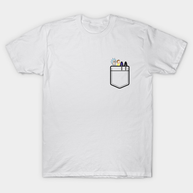 Rick And Morty Find Themselves In A Pocket Rick And Morty T