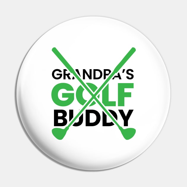 grandpa's golf buddy golf design Pin by emofix