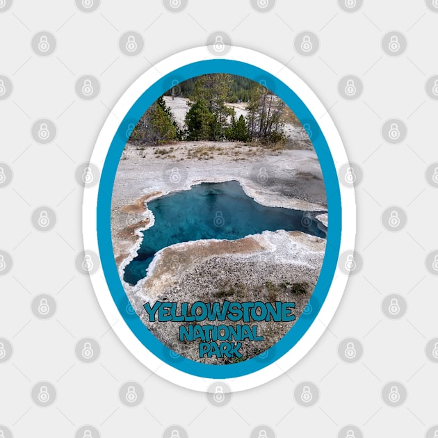 Yellowstone National Park Magnet by Lil-Bit-Batty